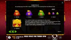 Tree of Riches Slot Game Symbols