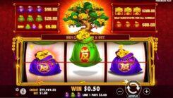 Tree of Riches slot game Win