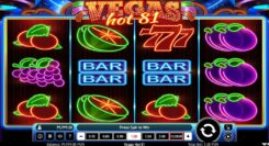Vegas Hot 81 slot game reel