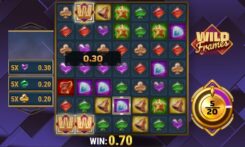 Wild Frames slot game won