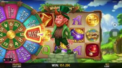Wishing Wheel slot game win
