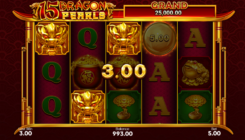 15 Dragon Pearls slot game win
