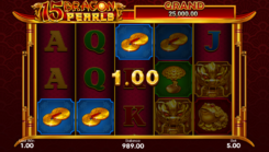 15 Dragon Pearls slot game won