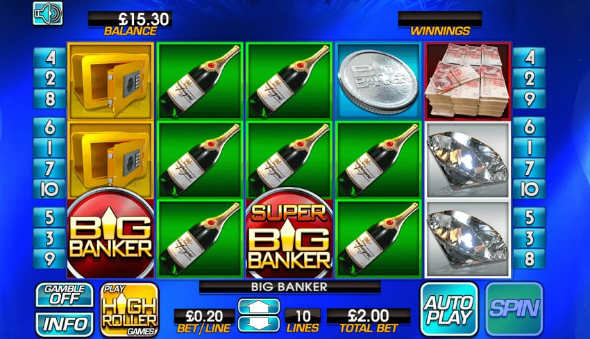 Big Banker slot game won