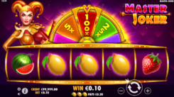 Master Joker slot game win