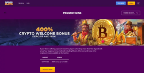 Super Slots Casino Crypto Bonus