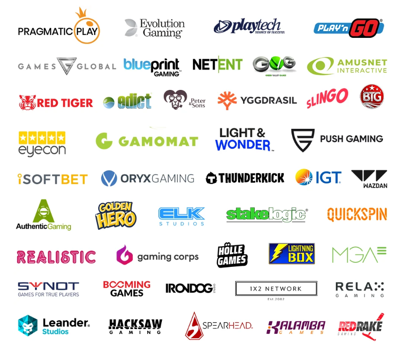 Software Providers Games Casino