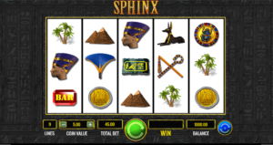 Sphinx Slot game reel