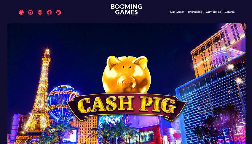 Booming Games Home Page