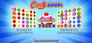Candy Boom slot game logo