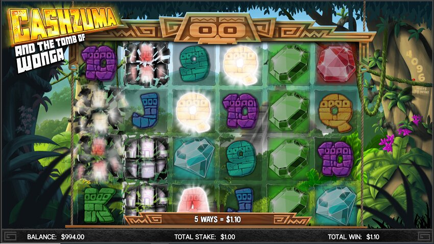 Cashzuma Slot slot game win