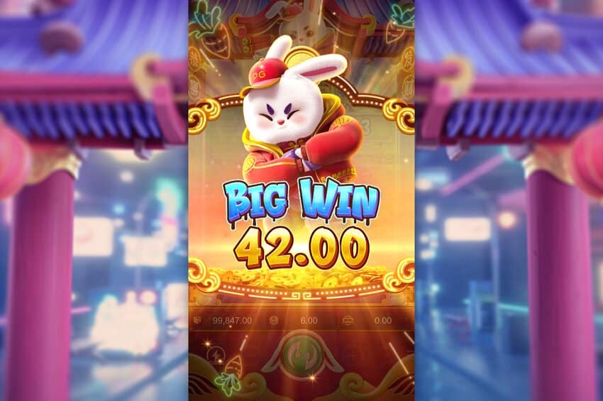Fortune Rabbit slot game big win