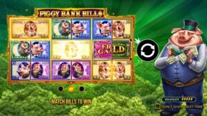Piggy Bank Bills slot game logo