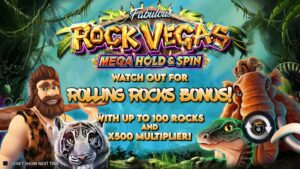 Rock Vegas slot game logo