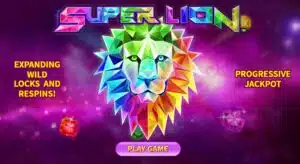 Super Lion slot game logo