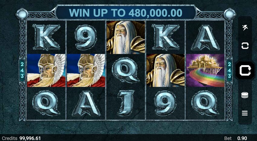 Thunderstruck II slot game win