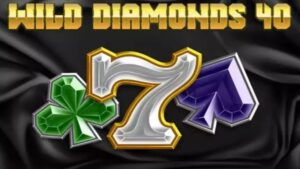 Wild Diamonds 40 slot game logo