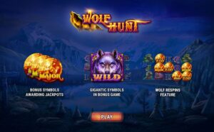 Wolf Hunt slot game logo