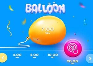 Balloon slot game logo