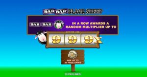 Bar Bar Black Sheep slot game logo