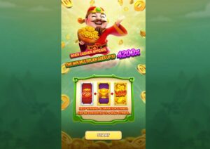 Caishen Coming slot game logo