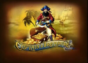 Captains Treasure slot game logo