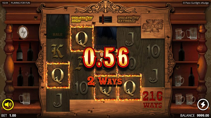 El Paso Gunfight slot game win