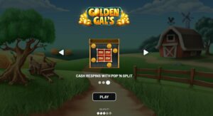 Golden Gals slot game logo