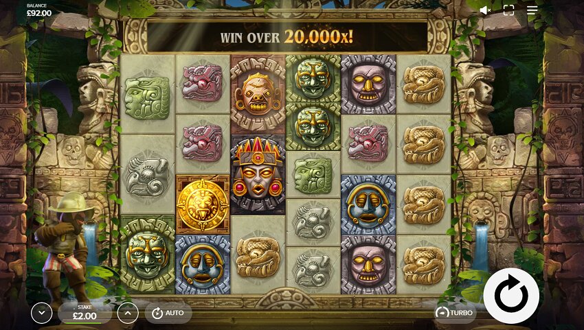 Gonzos Quest Megaways slot game win