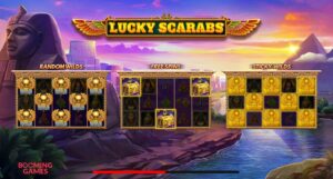 Lucky Scarabs slot game logo