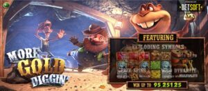 More Gold Diggin slot game logo
