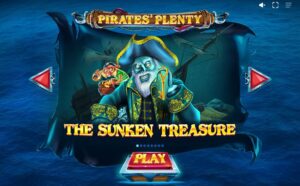 Pirates Plenty The Sunken Treasure slot game logo