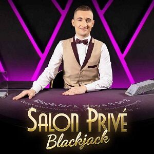 Salon Prive Blackjack A slot game logo