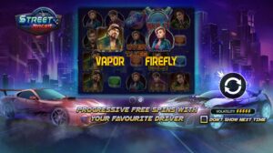 Street Racer slot game logo