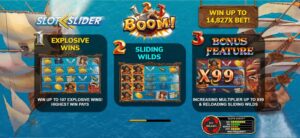 123 Boom slot game logo