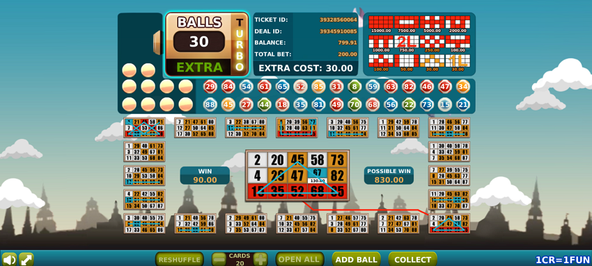 Bingo Pilipino slot game won