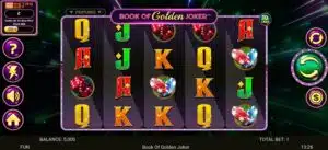 Book of Golden Joker slot game logo
