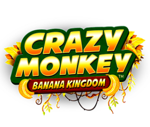 Crazy Monkey Banana Kingdom Neko Game Logo