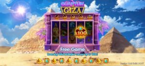 Guantum of Giza slot game Logo