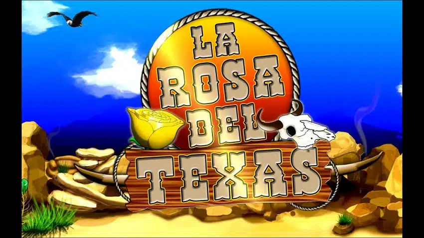 La Rosa Del Texas Reveal slot game logo