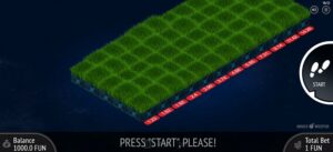 Minesweeper slot game reel