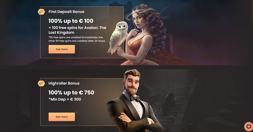 National Casino Bonuses and promotions