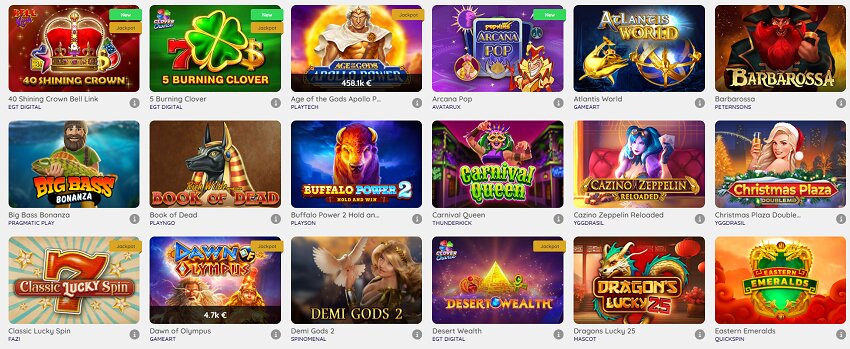 Playouwin Casino Games Slots