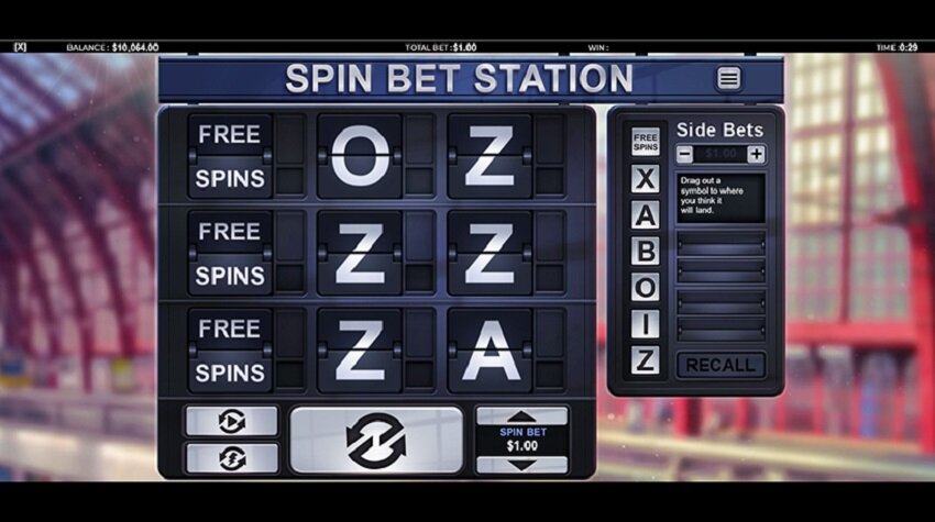 Spin Bet Stations slot game