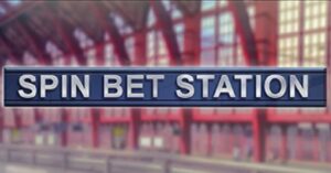 Spin Bet Stations slot game logo