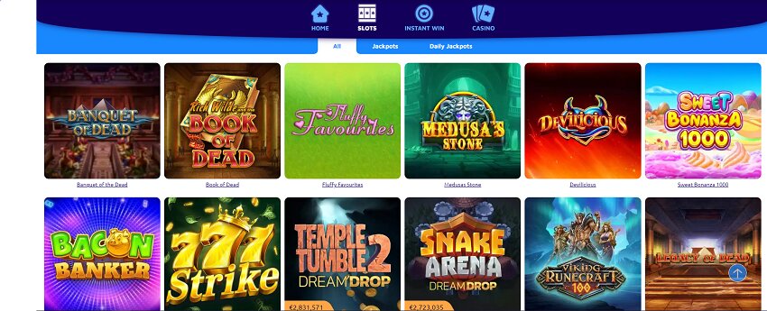 Spin Genie Casino Slot Games
