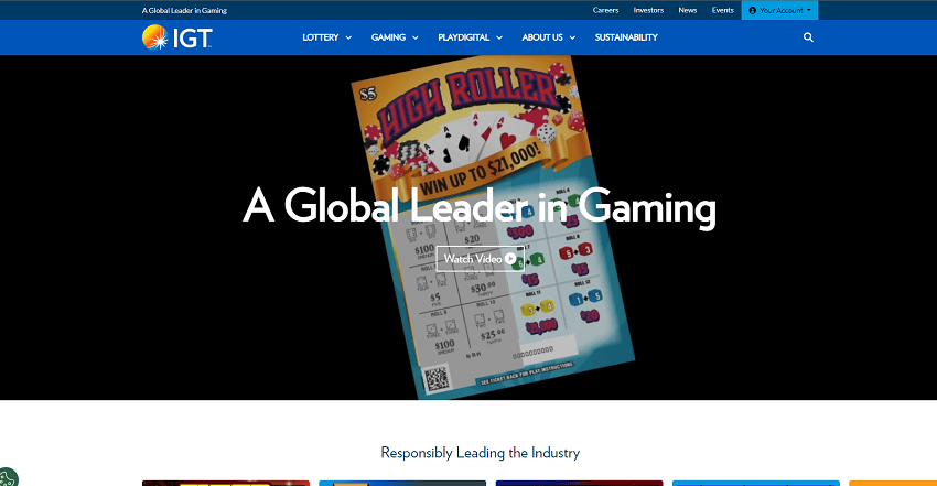 IGT Gaming Provider Spielo