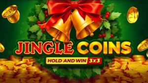 Jingle Coins Hold and Win Slot Game Logo