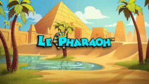 Le Pharaoh slot game logo