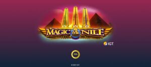Magic of the Nile slot game logo